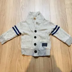 Mou JonJon グレー カーディガン 90cm