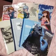GODZILLA EVANGELION ノート 4冊、ファイル3種類セット