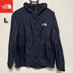 ノースフェイス ブラックナイロンジャケットメンズL THE NORTH FACE
