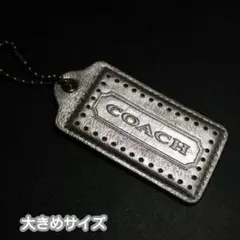 ●COACH ポピートートタグ●大きめキーホルダチャーム