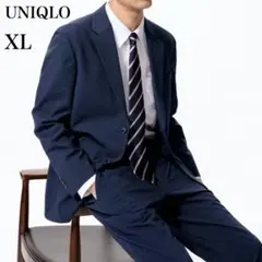 【美品】ユニクロ 感動ジャケット 感動パンツ セットアップ ネイビー XL