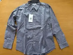 新品　kenko no mori 長袖シャツ M NV 13-4606