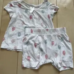 H&M 風船柄 ベビーパジャマセット 6-12ヶ月