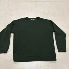 URBAN RESEARCH DOORS ダークグリーン スウェット