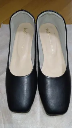 オリエンタルトラフィック　スクエアトゥラインヒールパンプス/42109