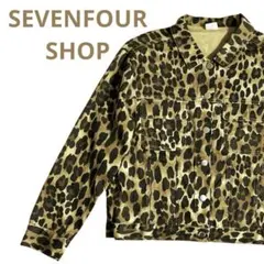 ⭐️未使用級！セブンフォーショップ　 レオパードジャケット　プリント柄