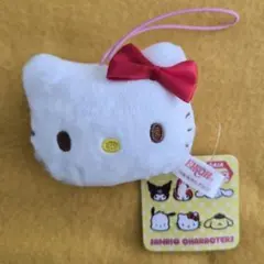 サンリオ ハローキティ フェイスマスコット ぬいぐるみ エイコー 非売品