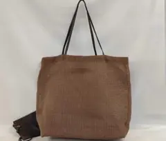 【美品】THE ROW ザ・ロウ Barn メッシュトートバッグ アチェロ 茶のサムネイル