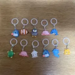 海の生き物　めじるしアクセサリー