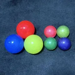 メダルゲーム　アラビアンジュエル　スペアボール　未開封 メダルゲーム アラビアンジュエル ボール ピンク イエロー パープル