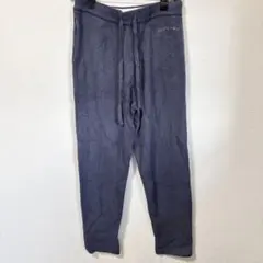 GELATO PIQUE HOMME 調温スムーズィーリブロングパンツ ネイビー