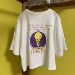 TWEETY LOONEY TUNES　ルーニーテューンズ　Tシャツ　L