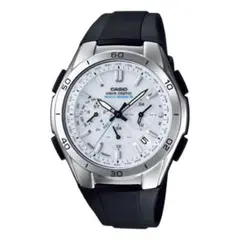 【電波ソーラー】新品未使用 CASIO 腕時計 ホワイト