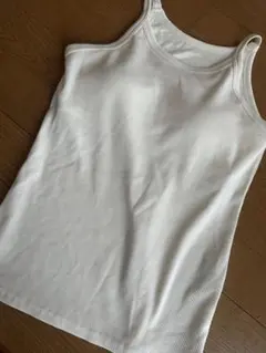 AZUL BY MOUSSY カップ付きリブタンクトップ ホワイトのサムネイル