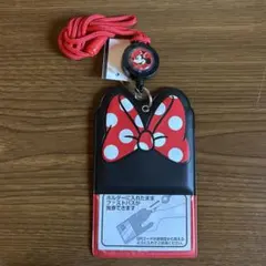 【新品未使用】東京ディズニーリゾート ミニーマウス パスケース