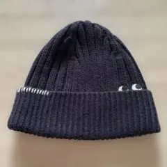 ANYA HINDMARCH ニット帽 ネイビー