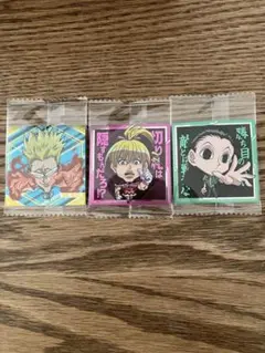 【新品未開封】 HUNTER×HUNTER シールウエハース ステッカー 3枚