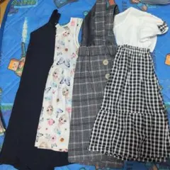 子供服ワンピース110cm4着セット