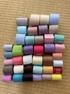 多色リボン素材 約38個