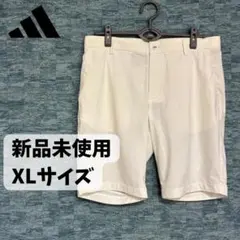 新品⭐️アディダスゴルフ ハーフパンツ 白 Lサイズ adidas golf