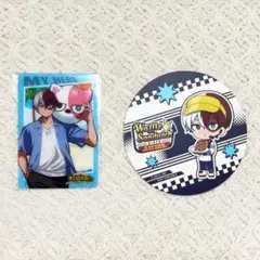 轟 焦凍 ヒロアカ アニメイトカフェ DECOTTO コースター　おまけ付き