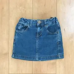 zara キッズ デニムスカート
