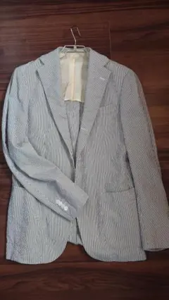 【BEAMS F】オリジナルジャケット SUBALPINO社製シアサッカー