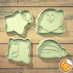 星のカービィ かわいいクッキー型 4点セットのサムネイル