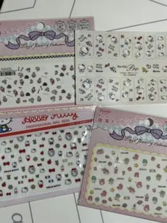 ハローキティ サンリオ ネイルシール 4点セット