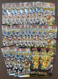 ポケモンカード　テラスタルフェスex 24パック　メガドリームex 2パック