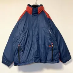 ポロジーンズ ラルフローレン 2トーン ナイロン ダウンジャケット XL 90s