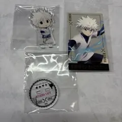 ハンターハンター HUNTER×HUNTER キルア ヒソカフェ 缶バッジ - メルカリ
