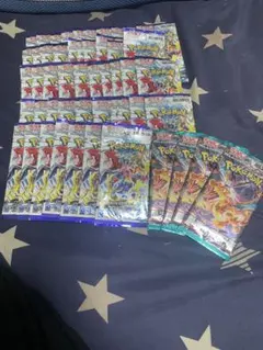 ポケモンカード　レイジングサーフ、黒炎の支配者 バラパック計47パック