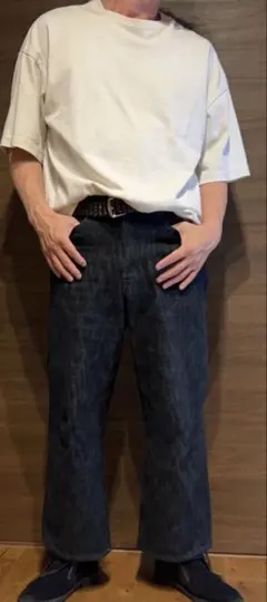 【美品】remer リメール ルーズオーバーサイズ Tシャツ アイボリー S〜M