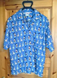 ★はまちゃん専用 ミッキーマウス アロハ 香港製 ビンテージ Sサイズ