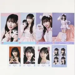 イコラブ 山本杏奈 生写真 ミニフォト 4カット 猫衣装 ラブソングに襲われる