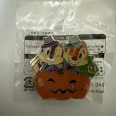 東京ディズニーランド チップとデール ハロウィン ピンバッジ