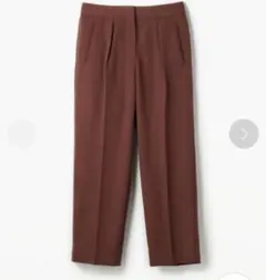 美品★BACCA センタープレスストレートパンツのサムネイル