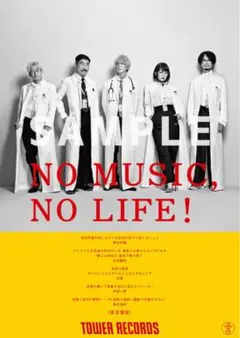 NO MUSIC, NO LIFE! 　タワレコ　B1 ポスター　東京事変