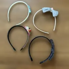 カチューシャ4個セット
