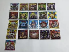 ワンピース ビックリマンシールセット 全21枚