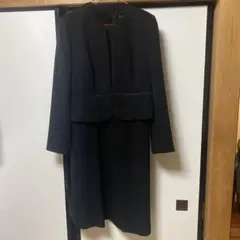 喪服　ブラック　ワンピーススーツ ジャケット付き