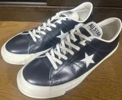 CONVERSE ONE STAR J／8hミッドナイトブルー35200410