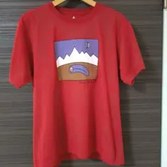 【レアデザイン】モンベル 半袖アウトドアTシャツ Mサイズ