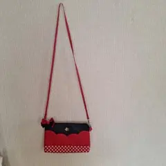 ディズニー　ミニーショルダーバッグ