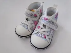 【美品】スヌーピー×コンバース　ベビースニーカー　14cm