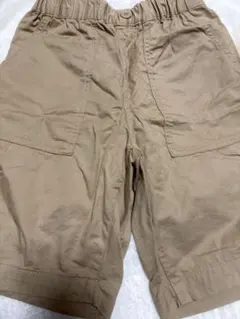 GU ベージュ ハーフパンツ 150サイズ