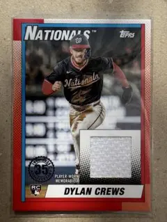 2025 TOPPS UPDATE DYLAN CREWS レリック