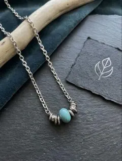 【SALE】ヴィンテージ ネックレス ターコイズチャーム ユニセックス