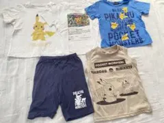 ポケモン Tシャツ 半袖 タンクトップ 半ズボン 110㎝ 5点セット まとめ